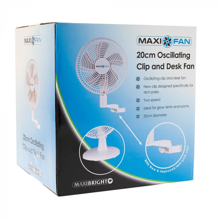 Clip on Fan 200mm Oscillating