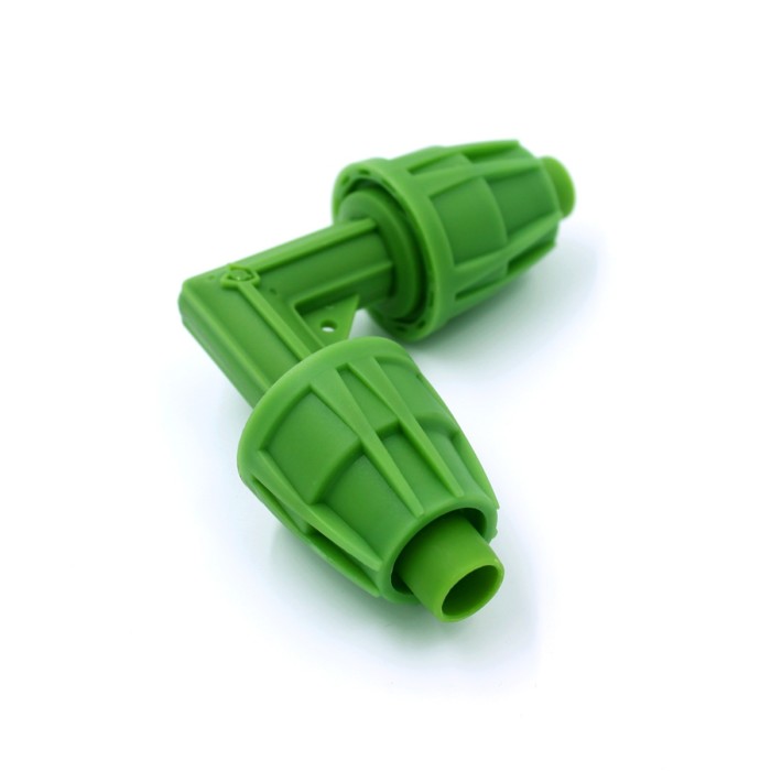 Floraflex Micro Drip Irrigation Fitting - 16-17mm Elbow - Image 2