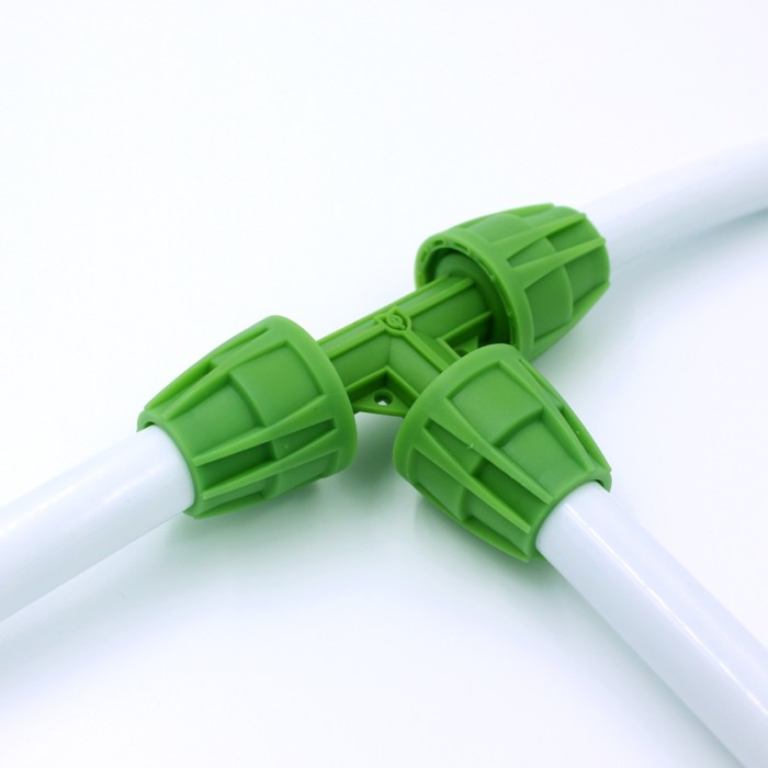 Floraflex Micro Drip Irrigation Fitting - 16-17mm Tee - Image 3