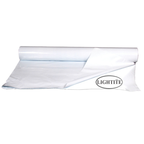 White Lightite Plastic Sheeting