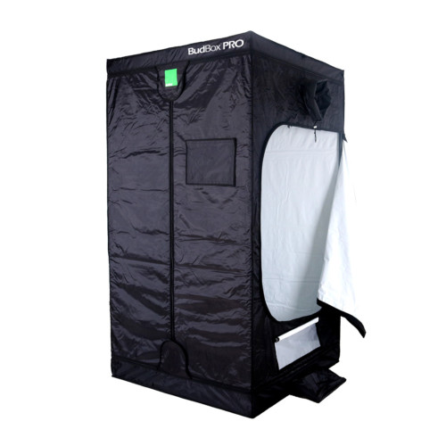 BudBox PRO Tent (XL-HL) White 120 x 120 x 220mm back