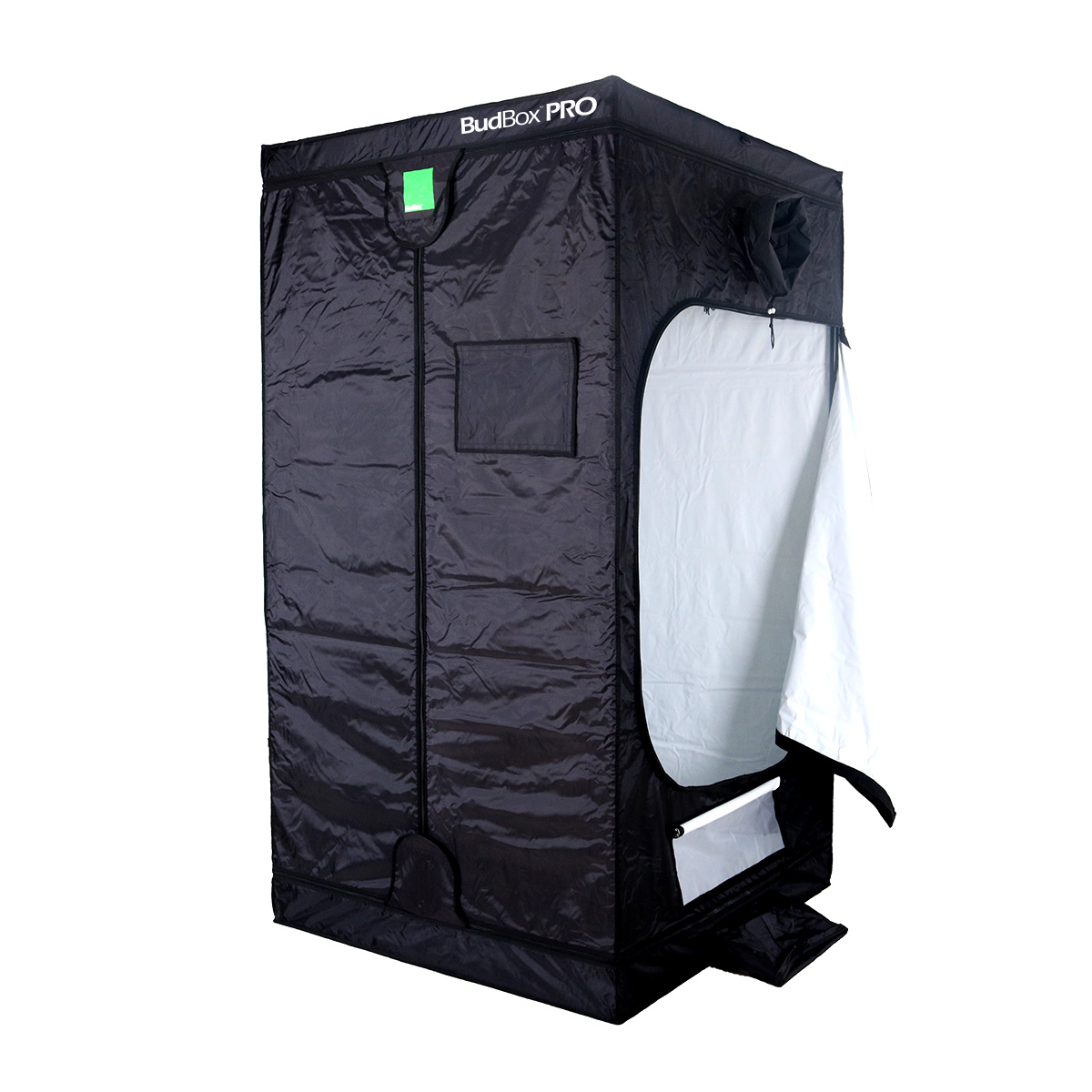 BudBox PRO Tent (XL-HL) White 120 x 120 x 220mm back