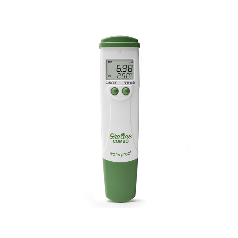 Hanna GroLine Waterproof pH/EC/TDS/Temperature Tester