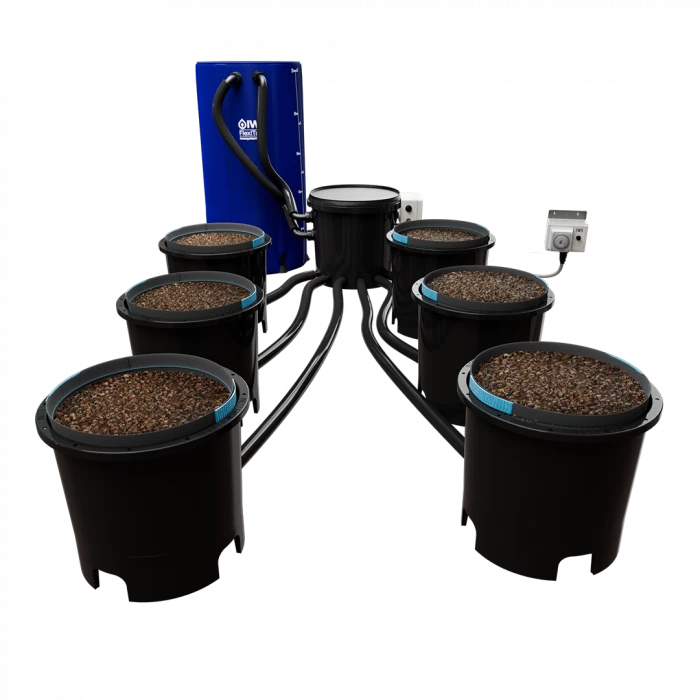 IWS Flood & Drain Trident System 6 Pot