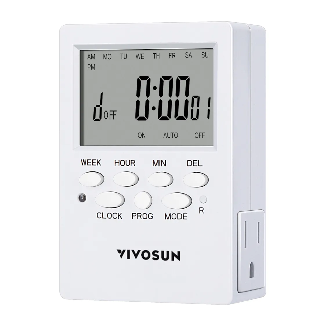 Vivosun 7 Day Programmable Digital Timer