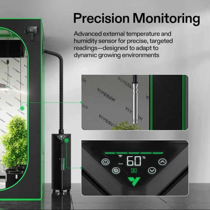 Vivosun AeroStream H19 Humidifier with precision monitoring