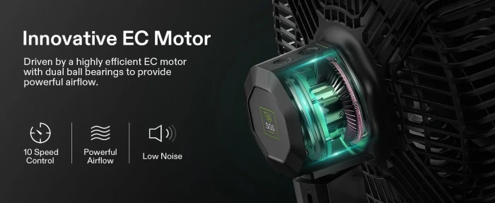 Vivosun AeroWave E9 Fan EC motor