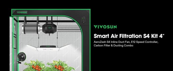 Vivosun AeroZesh S4 Kit smart air filtration