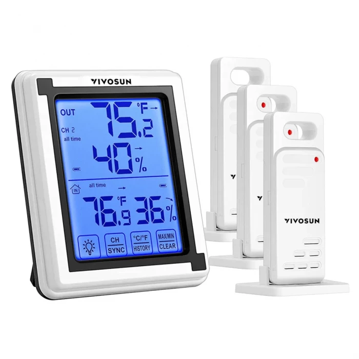 Vivosun Wireless Thermometer & Hygrometer with sensors